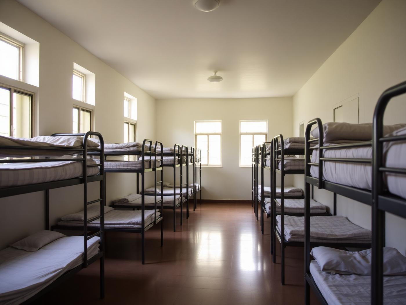 Residential dormitory for students at EMRS Ananthagiri
